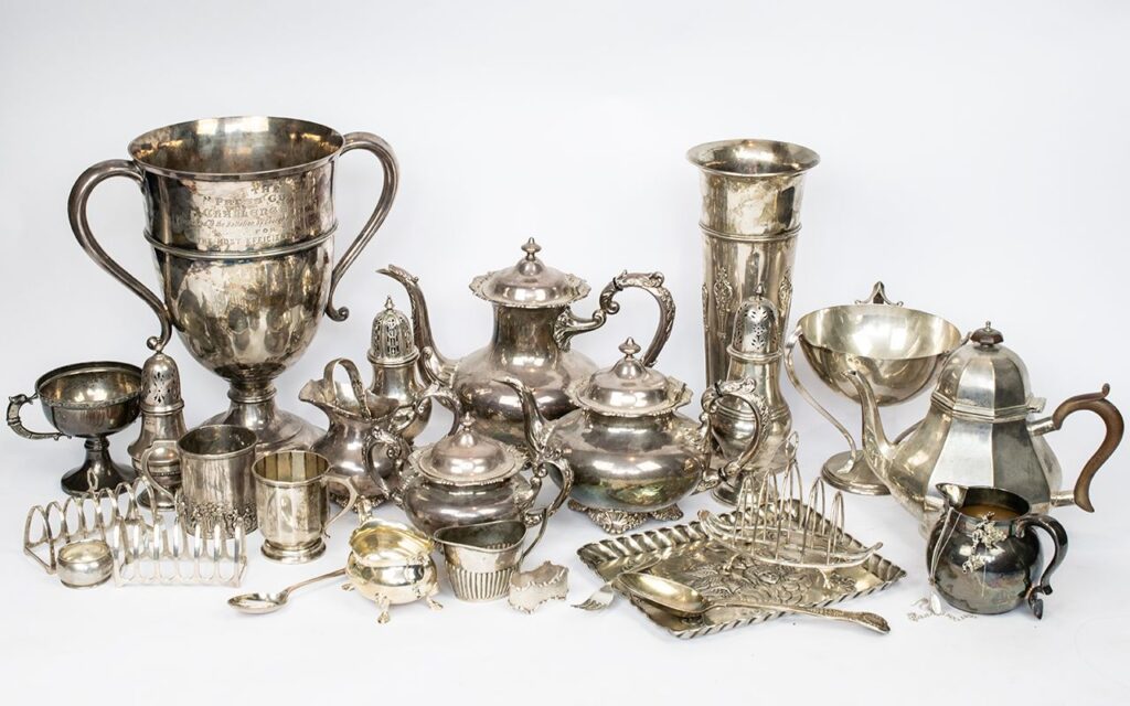 Collection of silver